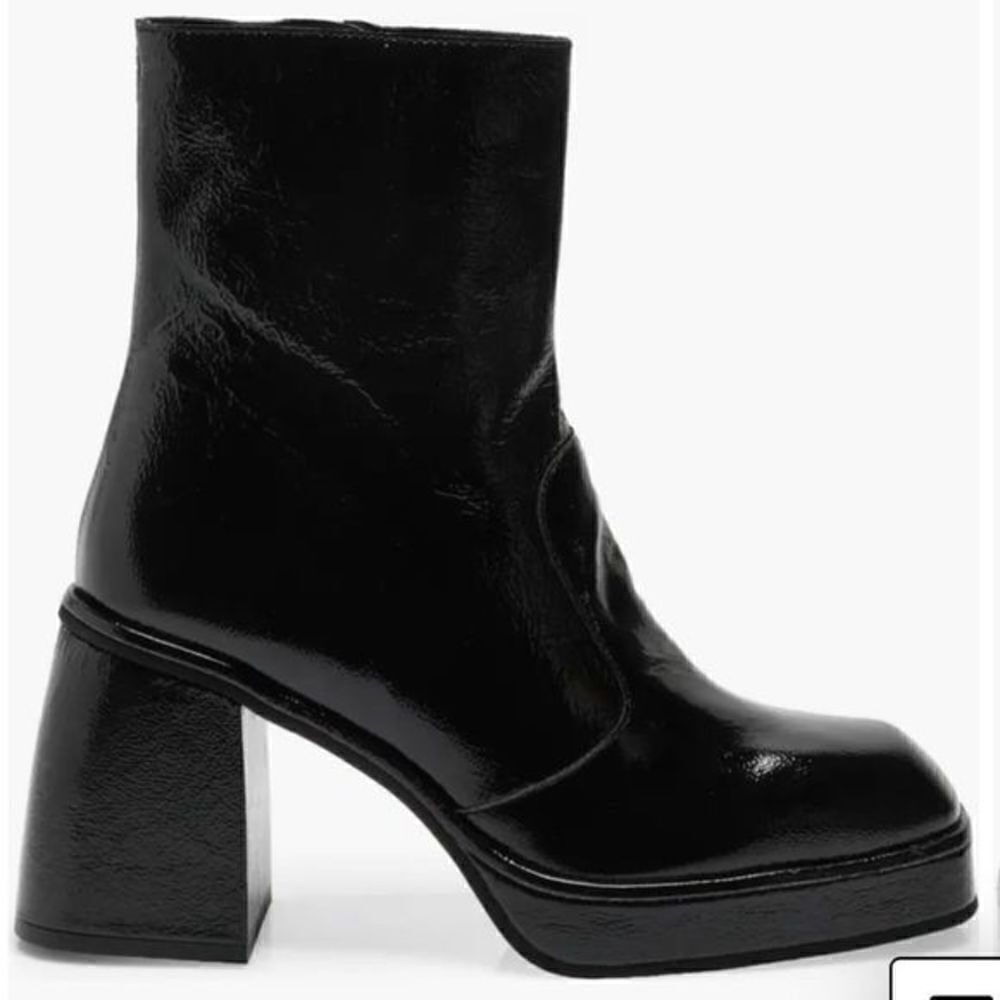Free People Ruby Shine Platform Boots US 9.5